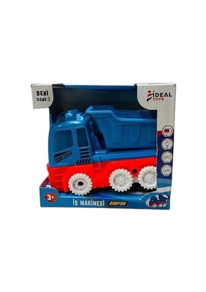 Pilli Sesli Işıklı Sensörlü Kamyon Iş Makinası fiyatları