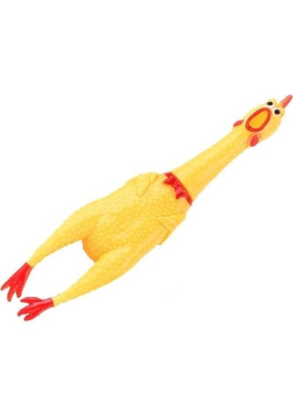 Çığlık Tavuk Oyuncak Sarı Kauçuk Squaking Tavuk Oyuncak Yenilik ve Dayanıklı Kauçuk Tavuk Giderici Yetişkinler Çocuklar Için Komik Güvenlik Oyuncak Evcil Hayvanlar (30 Cm) modelleri