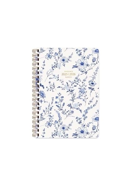 17 * 24 Spiralli Akademik Ajanda - Tuval