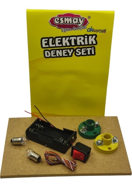 Joy And Toys Iş Eğitimi, Deney Malzemesi, Elektrik Devresi Deney Seti Malzemeleri