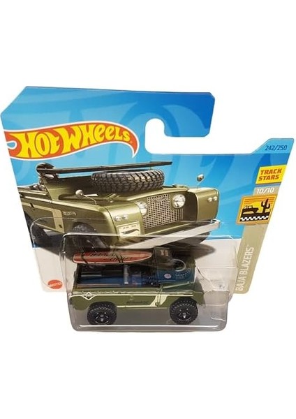 - Land Rover Series Iı - Baja Blazers 10/10 - HKG65 - Short Card - Track Stars - Bfgoodrich - Mattel 2023 fiyatları