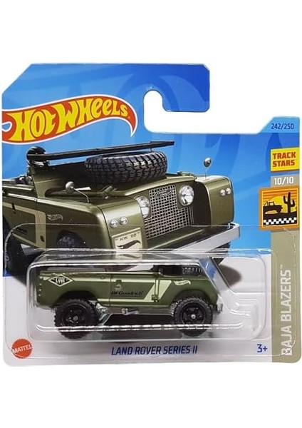 - Land Rover Series Iı - Baja Blazers 10/10 - HKG65 - Short Card - Track Stars - Bfgoodrich - Mattel 2023 modelleri