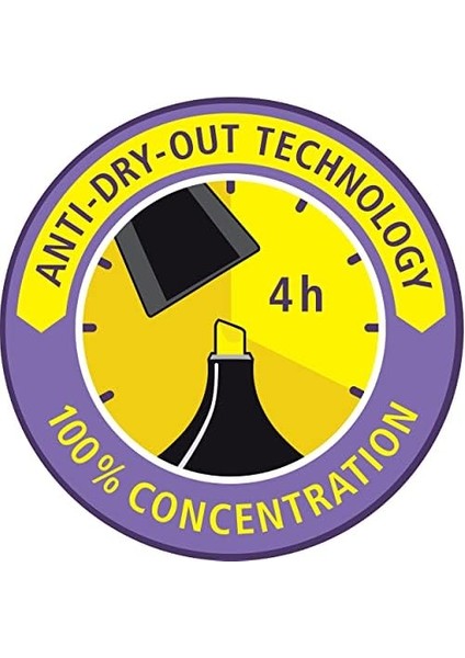 Pastellove - Fosforlu Kalem - Mini Set 35'li - Çeşitli Renkler