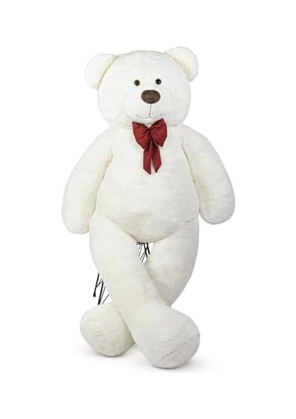 Özgüner Oyuncak 160 cm Dev Pelüş Ayı, Papyonlu ve Sevimli Büyük Boy Ayıcık, Yumuşak Sarılmalık Peluş, Sevgiliye Hediye (Beyaz) fiyatları