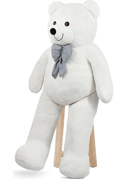 Özgüner Oyuncak 160 cm Dev Pelüş Ayı, Papyonlu ve Sevimli Büyük Boy Ayıcık, Yumuşak Sarılmalık Peluş, Sevgiliye Hediye (Beyaz) modelleri