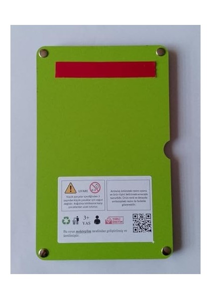 Kartlı Eğitici Günlük Rutin Checklist Görev ve Sorumluluk Tablosu (Yeşil)