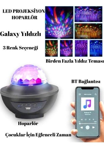 XY-918 LED Projeksiyon Hoparlör