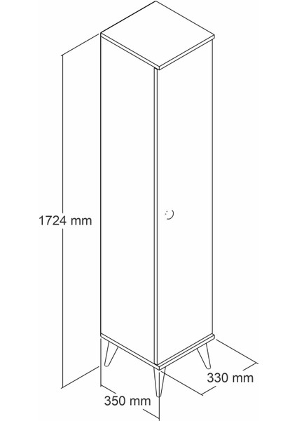 Tek Kapaklı Çok Amaçlı Dolap fırsatları