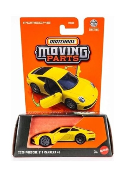 2025 1:64 Arabalar 2020 Porsche 911 Carrera 4s JBW88 modelleri