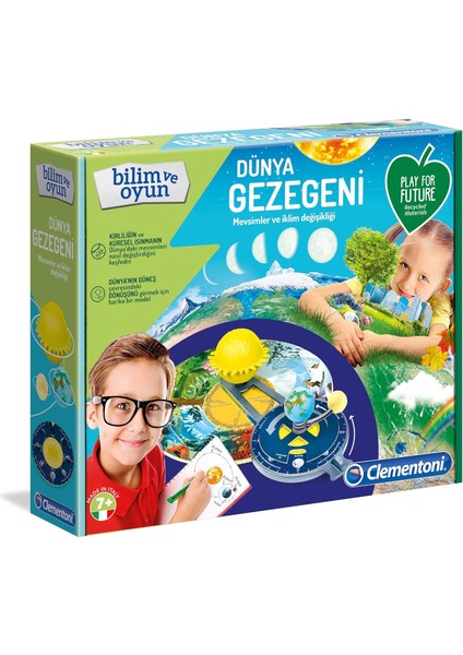 Bilim ve Oyun - Dünya Gezegeni Oyuncak modelleri