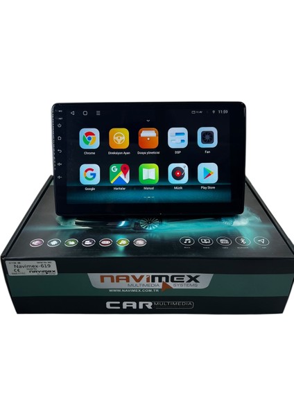 Hyundai Accent 1999-2006 Navimex 6-128 (Fanlı) Profesyonel Oem Multimedia fiyatları