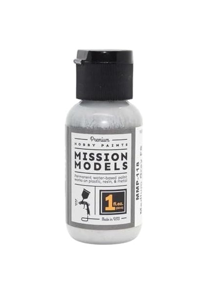 Models MMP-118 Orta Gri Fs 36270 Akrilik Boya 1 Oz (30ML)