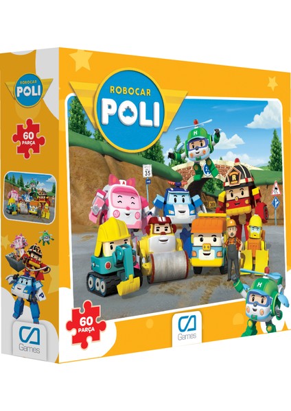 Robocar - 60 Parçalı Puzzle