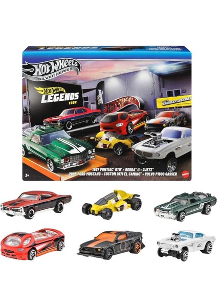 Silver Serisi 6 Lı Özel Paket Arabalar JBY78