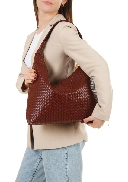 Kadın Salaş Büyük Dream Bordo Omuz ve Tote Çanta indirimleri