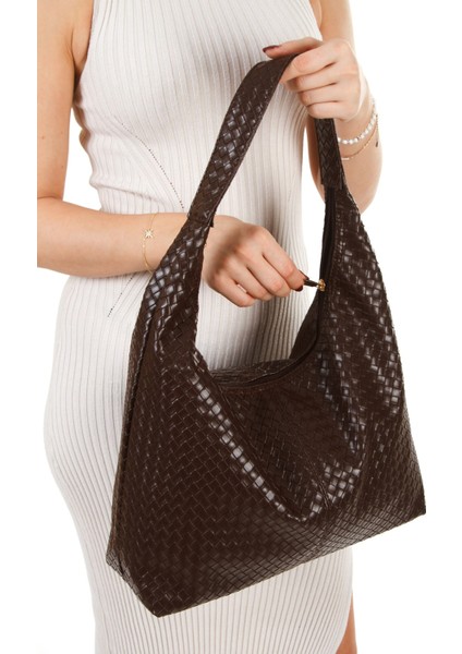 Kadın Salaş Büyük Dream Acı Kahverengi Omuz ve Tote Çanta fiyatları