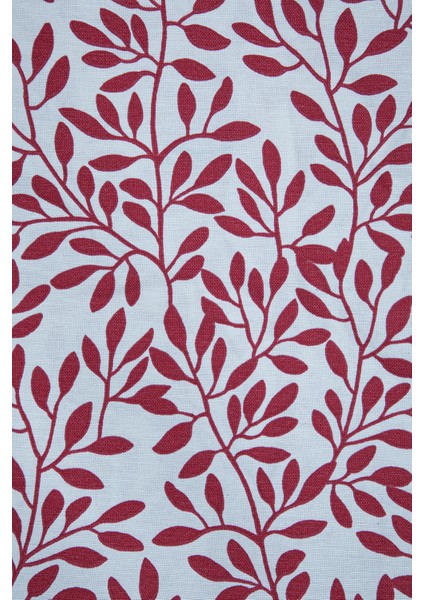 Duck Yaprak Kırlent Kılıfı Kırmızı Beyaz V1 45X45 fiyatları