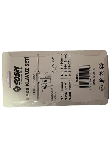 Ters Kılavuz Adet 6 fiyatları