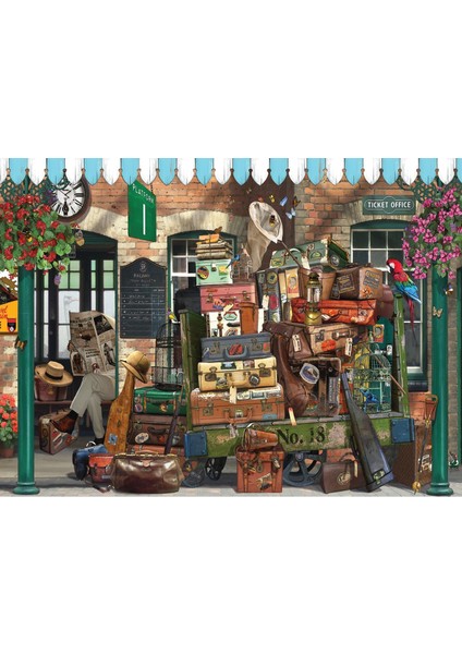 Puzzle - Istasyon / 1000 Parça Puzzle, 1147