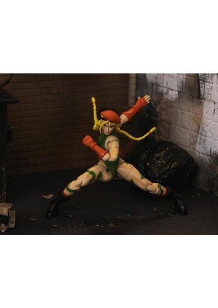 Jada Toys - Street Fighter Iı Cammy Figürü, Hareketli Pop Kültürü Koleksiyon Figürü, 25'ten Fazla Hareketli Nokta, Alternatif Kafa, Eller, Aksesuarlar Dahil, 15 Cm, 13 Yaşından Büyük Hayranlar fiyatları