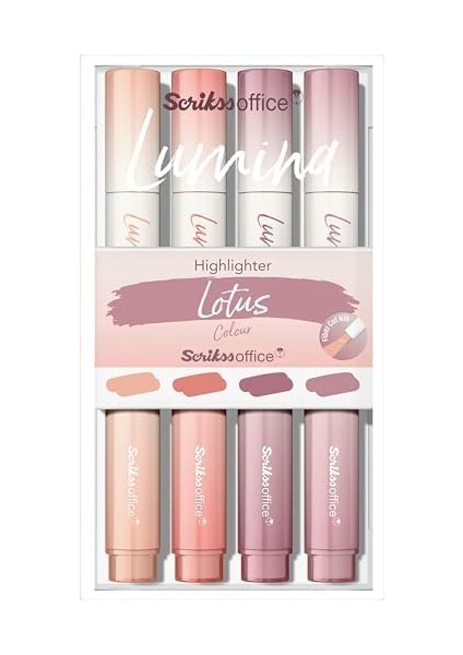 Lumina Fosforlu Kalem, 4'lü Set, fiyatları