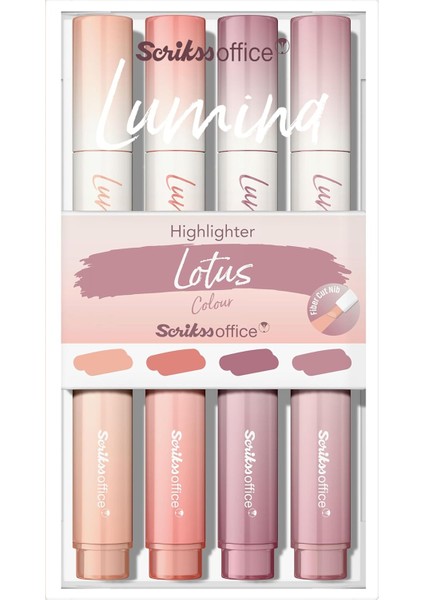 Lumina Fosforlu Kalem, 4'lü Set, modelleri