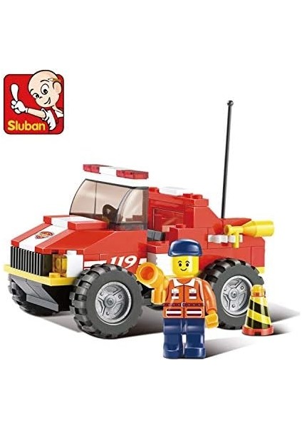 Itfaiye Kamyon Yapım Seti, 118 Parça