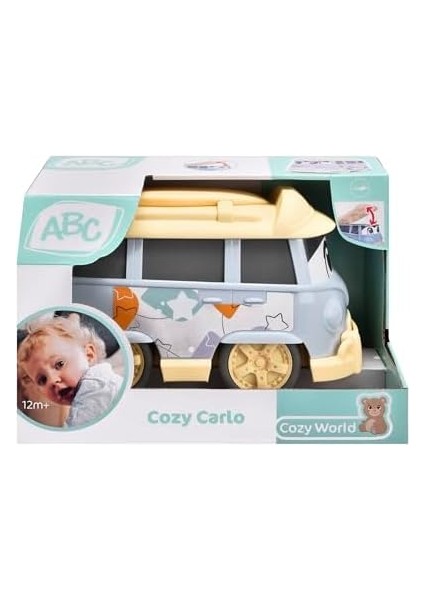 Dickie Toys, 204114015, Abc Carlo, Serbest Tekerlekli, Kapıları Açılabilir, Özel Göz Tasarımı, 25 cm