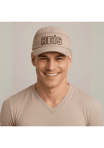 Isme Özel Nakışlı Krem Mikro Kumaş Ayarlanabilir Unisex Tenis Şapkası fiyatları