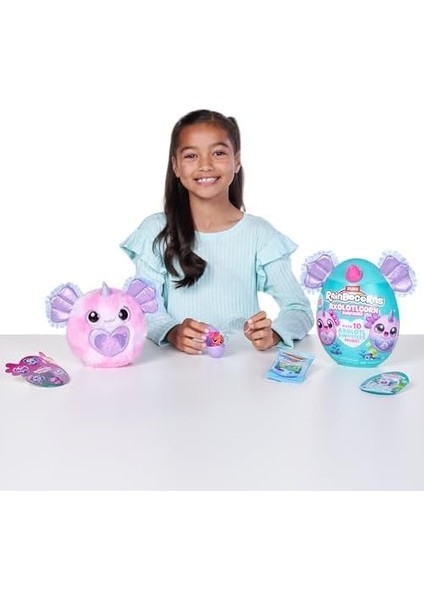 Rainbocorns Axolotlcorn Sürpriz Zuru, Kızlar Için Peluş Oyuncak 3+