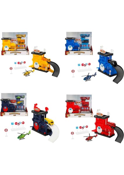 Garaj Set Şehir Araçları Küçük4 Adet