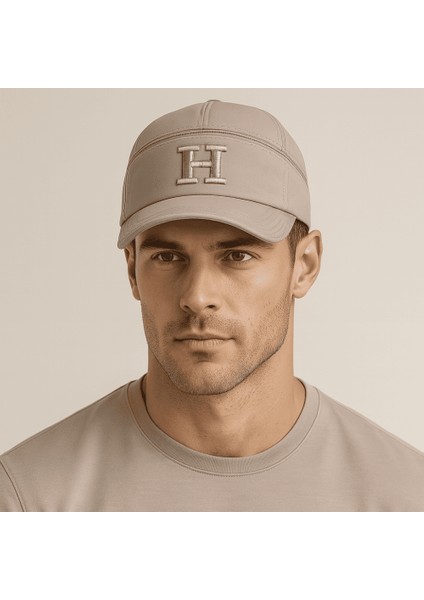 Isme Özel Harf Nakışlı Gri Mikro Kumaş Ayarlanabilir Unisex Tenis Şapkası fiyatları