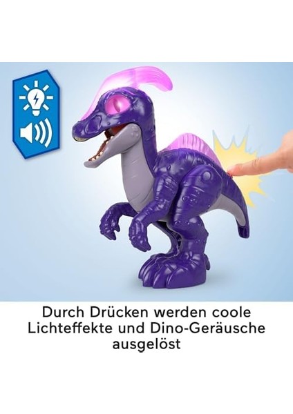 Imaginext World Deluxe Xl Parasaurlophus modelleri
