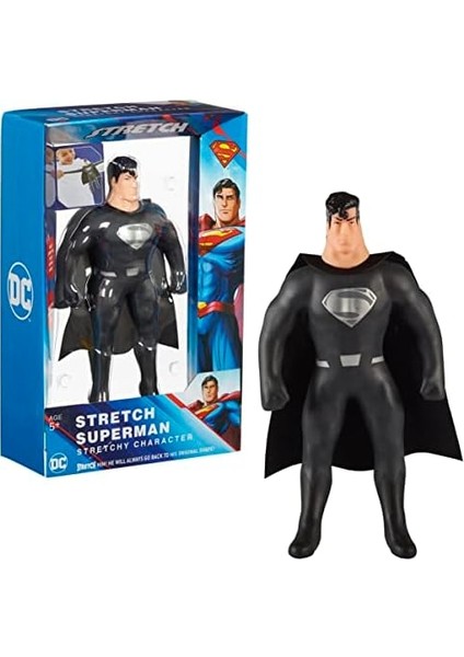 Character Options Streç Süpermen Inanılmaz Uzatılabilir ve Eğlenceli Dc Hediye Erkek Süper Kahraman Oyuncakları, 07696