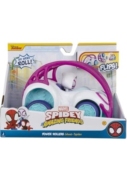 Spidey And His Amazing Takla Atan Araba Ghost-Spider modelleri