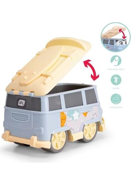 Dickie Toys, 204114015, Abc Carlo, Serbest Tekerlekli, Kapıları Açılabilir, Özel Göz Tasarımı, 25 cm fiyatları