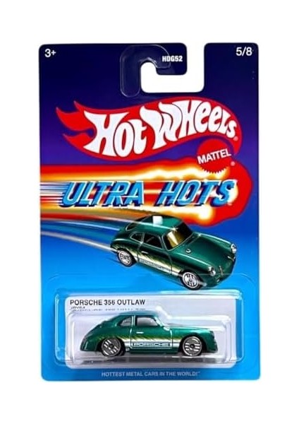 Ultra Hots Tekli Arabalar HDG52 - Porsche 356 Outlaw JBY64