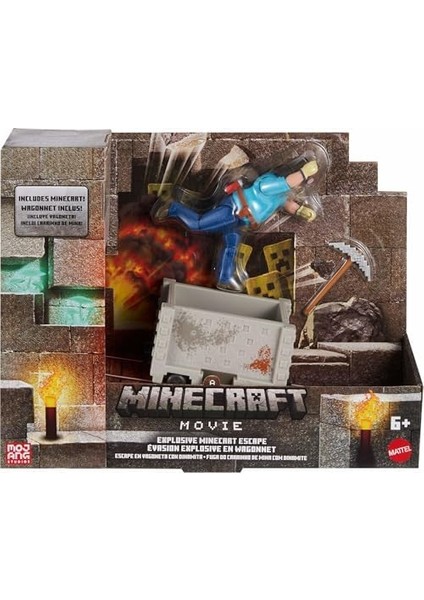 Mattel Minecraft Movie Steve, J20
