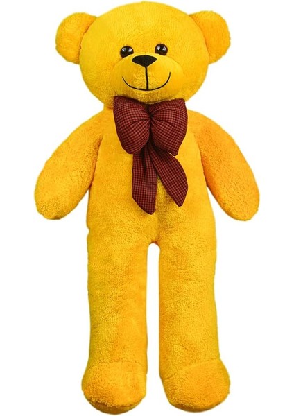 100 cm Dev Pelüş,papyonlu Ayı,peluş,yumuşak ve Sevimli Büyük Boy,sarılmalık Ayı,papyonlu Ayıcık,sevgiliye Hediye Ayıcık (Sarı) fiyatları