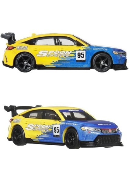 1:64 Premium Car Culture 2'li Paket 99 Honda Cıvıc Type R (Ek9) & Honda Cıvıc Type R HBL96 - JBL00 modelleri