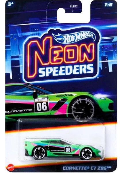 Neon Yarışçılar HLH72 - Corvette C7 Z06 HRW81