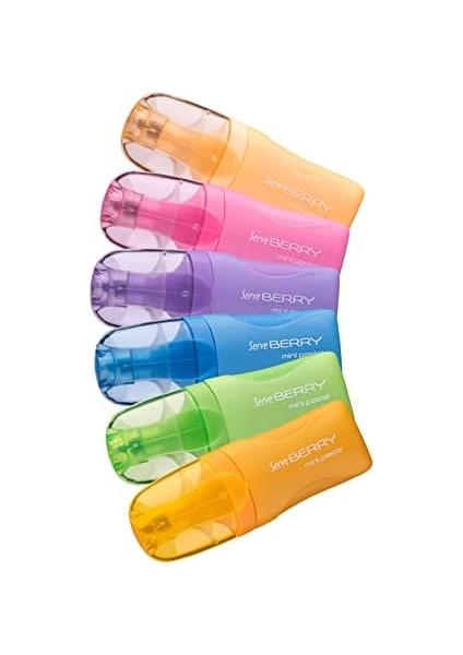 Mini Fosforlu Kalem Pastel Pembe