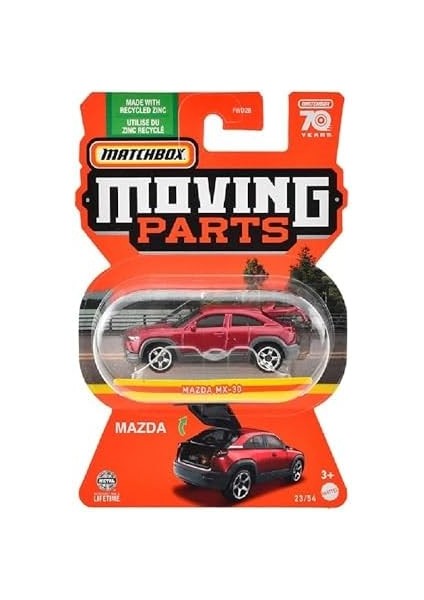 1:64 Açılır Parça Arabalar FWD28-HLG08 23/54 Mx-30