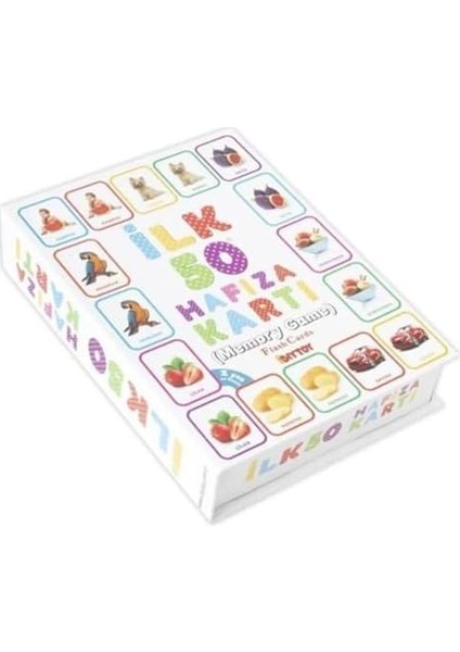 Oyuncak Minik Bebeğimin Ilk 50 Hafıza Kartları Zeka Kartı Kart Eğitici El Göz Koordinasyonu