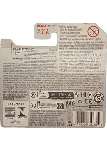 - ´73 Jeep J10 - Baja Blazers 3/10 - HKG61 - Short Card - Turuncu Metalik - Bfgoodrich - Mattel 2023 - 1:64 fiyatları