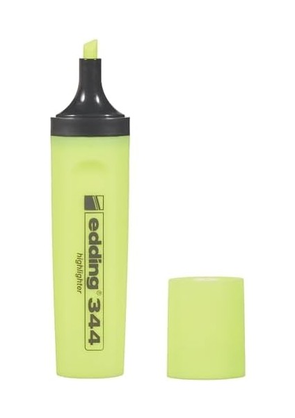 344 Fosforlu Kalem, Sarı, 4'lü Set, 2-5 mm Kesik Ucu