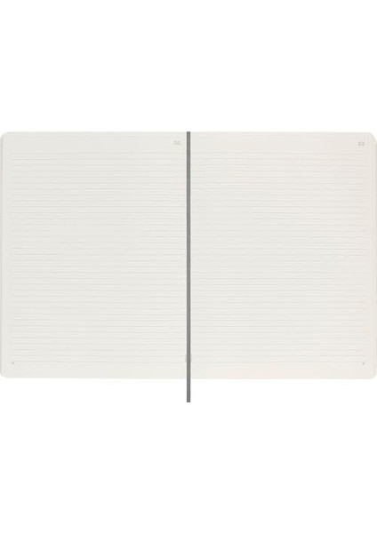 Çizgili Smart Defter Siyah Xl Boy Yumuşak Kapak