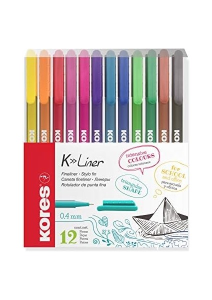 FL28112 -Set, 0,4 Mm, 12 Renk fiyatları