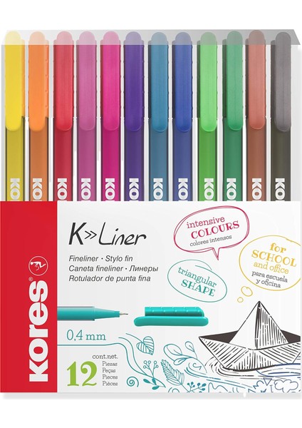 FL28112 -Set, 0,4 Mm, 12 Renk modelleri