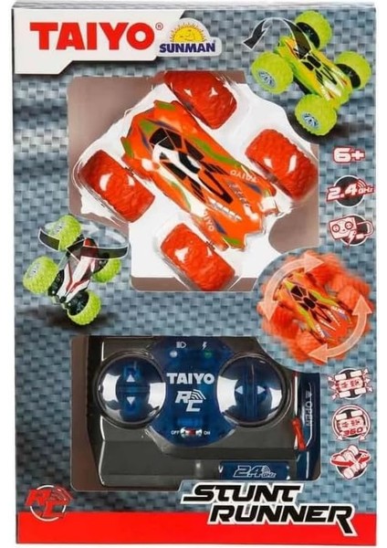 Taıyo R/c Araba Stunt Runner F/f 2.4V. USB 2.4ghz. 2r.